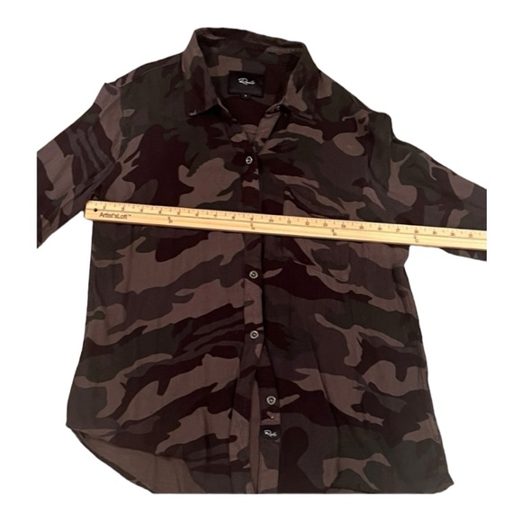 RAILS Size S "Hunter" Button-down Shirt in Camo Forest - Picture 10 of 12